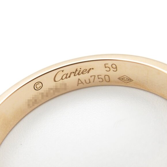 CARTIER 18k Rose Gold Love Ring - Picture 3 of 6